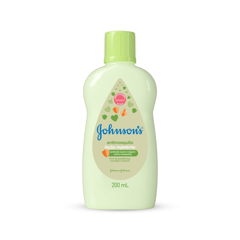 Encontraproduto.com.br - Repelente Johnsons Baby Loção Antimosquito Frasco 200ml