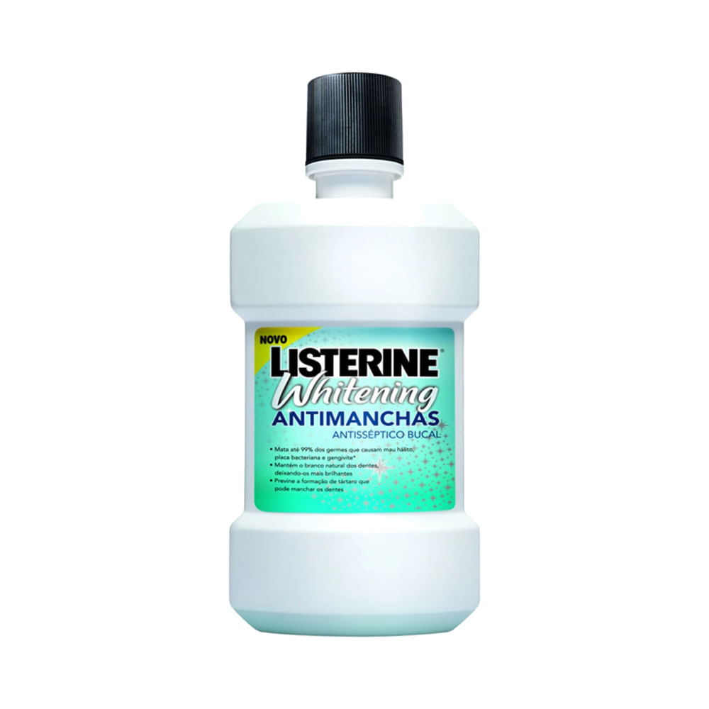 Encontraproduto.com.br - Solução Bucal Listerine Natural White Antimanchas 500ml