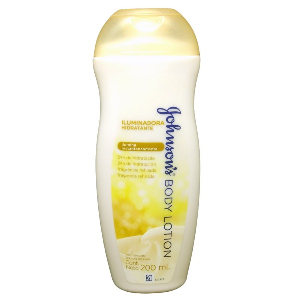 Encontraproduto.com.br - Loção Hidratante Johnson’s Body Lotion Iluminadora 200ml