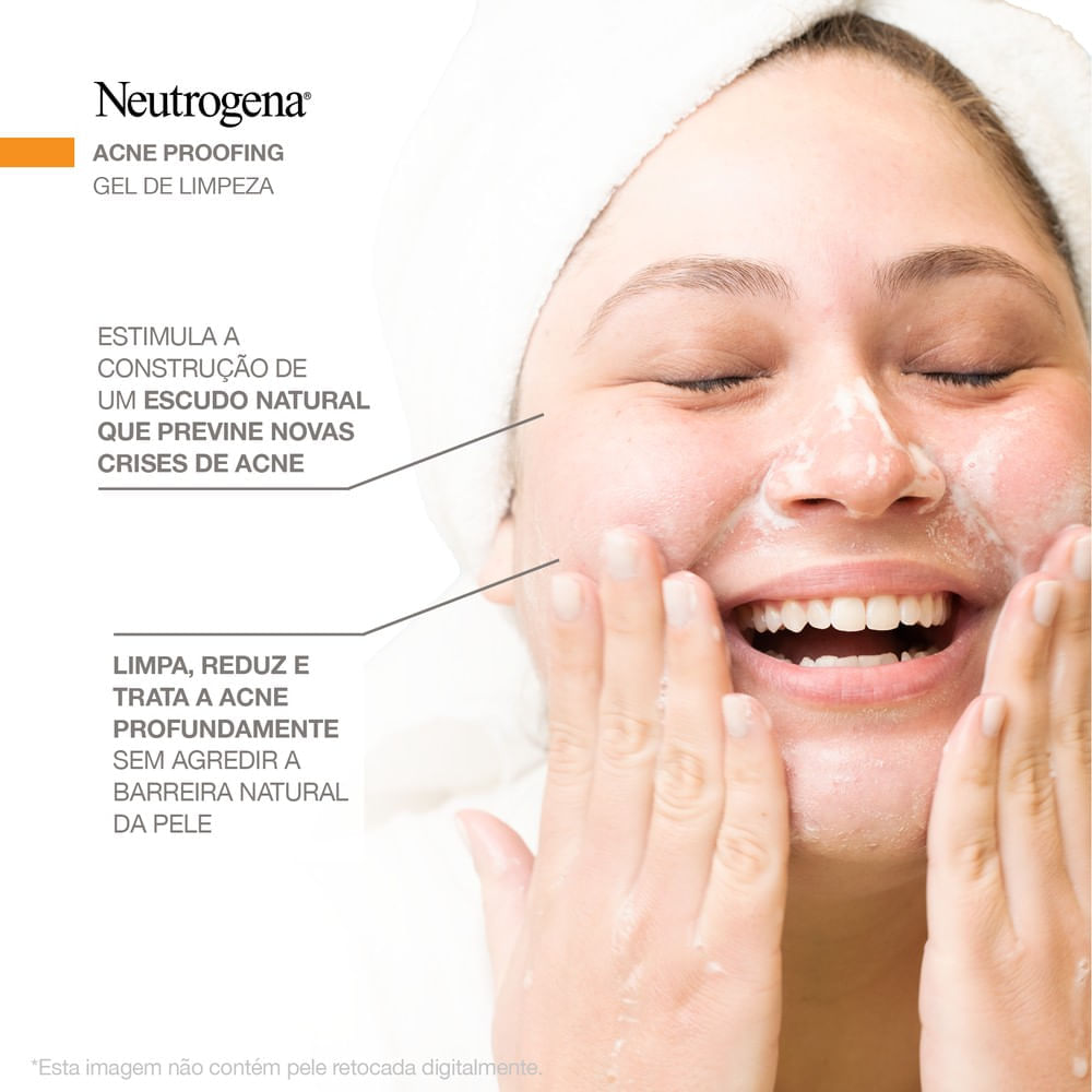 Encontraproduto.com.br - Gel de Limpeza Neutrogena Acne Proofing 200ml
