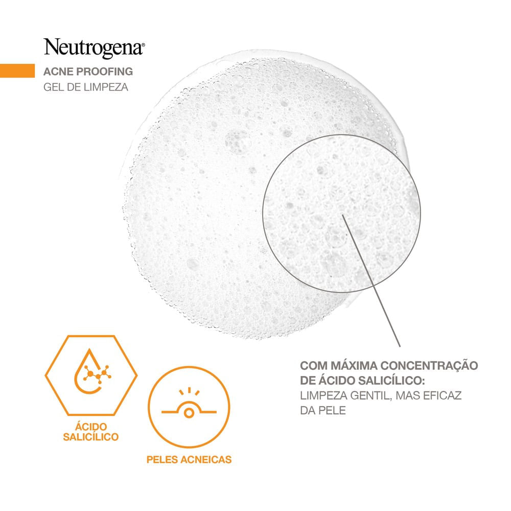 Encontraproduto.com.br - Gel de Limpeza Neutrogena Acne Proofing 200ml