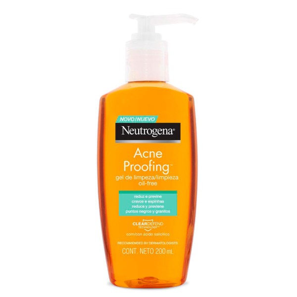 Encontraproduto.com.br - Gel de Limpeza Neutrogena Acne Proofing 200ml