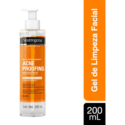 Encontraproduto.com.br - Gel de Limpeza Neutrogena Acne Proofing 200ml
