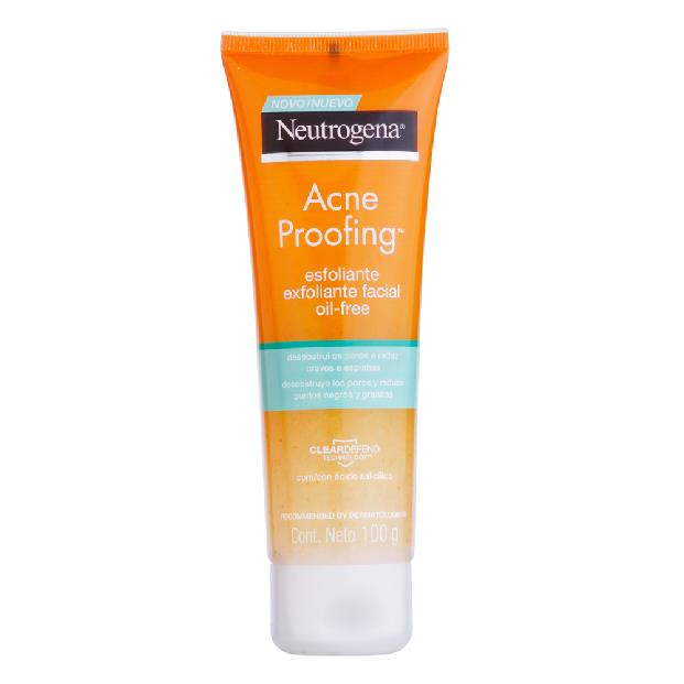 Encontraproduto.com.br - Esfoliante Facial Neutrogena Acne Proofing De 100g