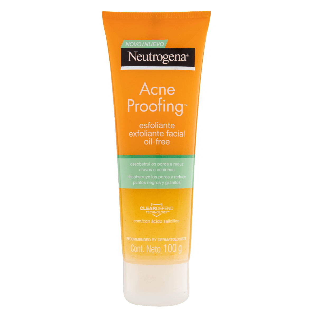 Encontraproduto.com.br - Esfoliante Facial Neutrogena Acne Proofing De 100g