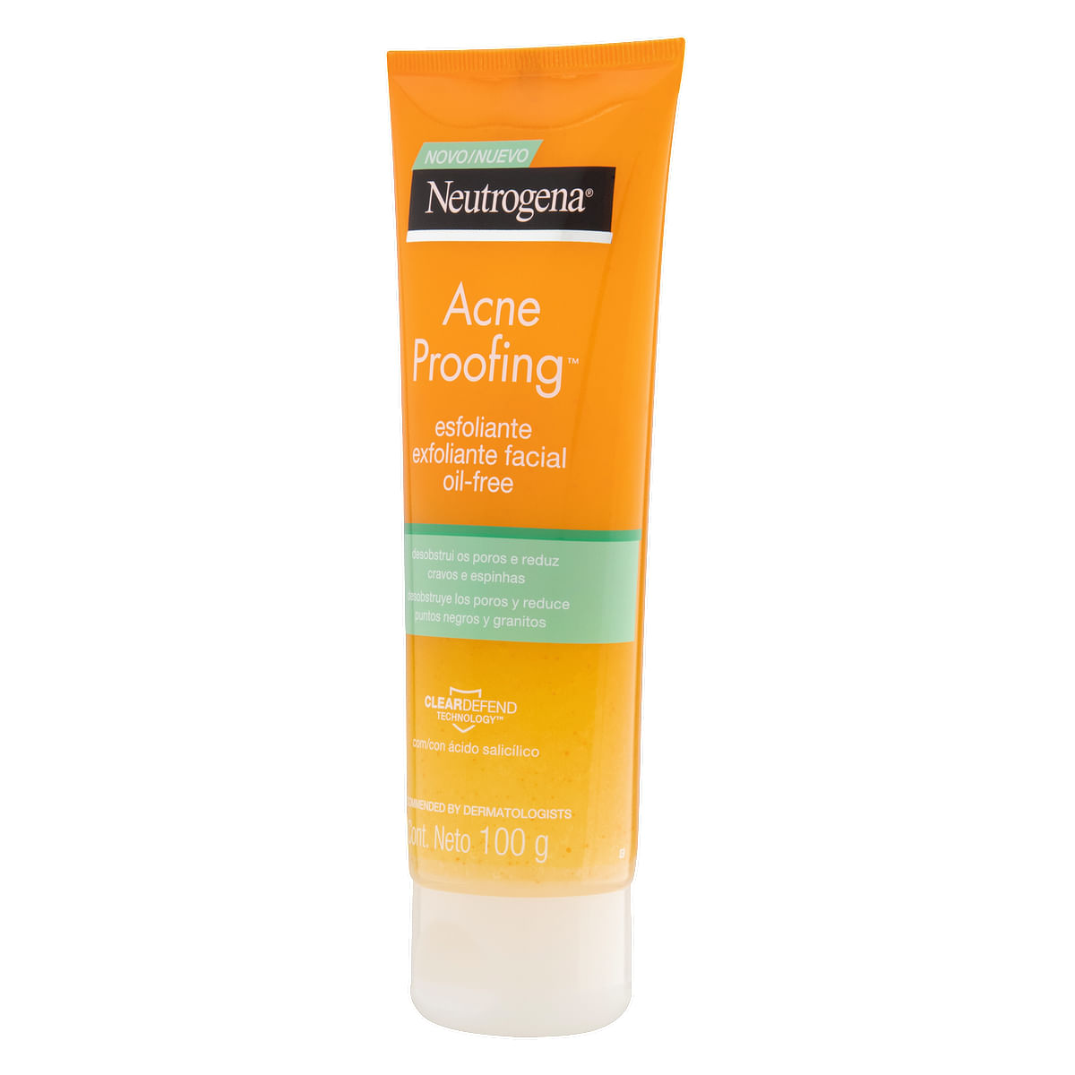 Encontraproduto.com.br - Esfoliante Facial Neutrogena Acne Proofing De 100g