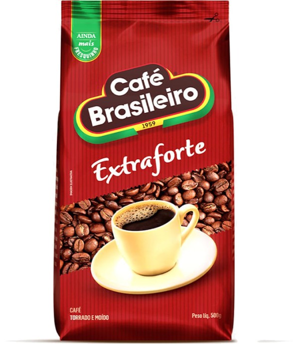 Café Brasileiro Stand Pack Extra Forte 500 g