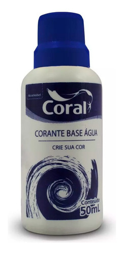 Encontraproduto.com.br - Corante Líquido Azul 50ml Coral
