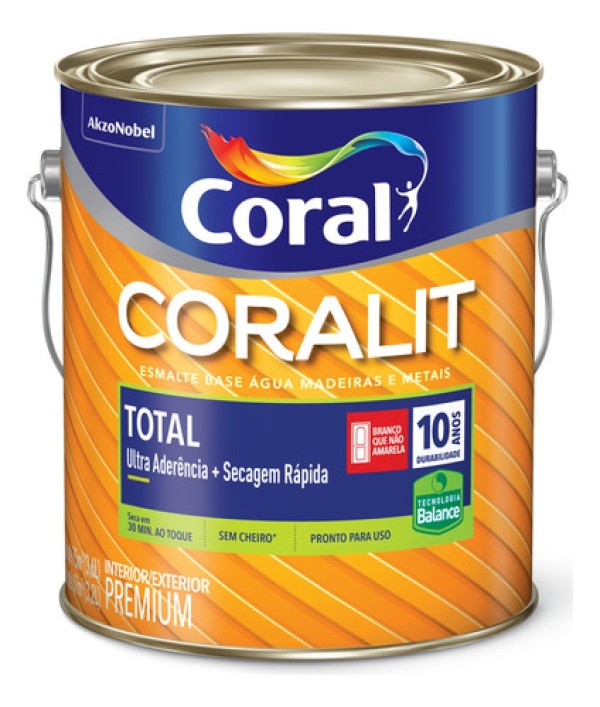 Encontraproduto.com.br - Esmalte Coralit Total Balance 3,6l Coral - Cores