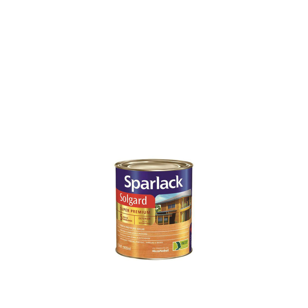 Verniz Solgard Acetinado - Sparlack 0,9L