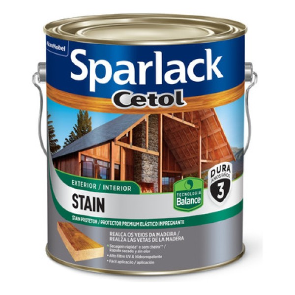 Cetol Stain Balance Acetinado Mogno 3.6L - 5203175 - Sparlack