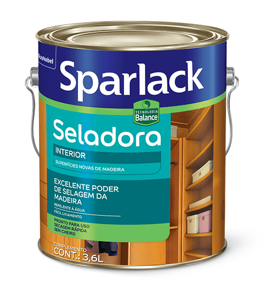 Encontraproduto.com.br - Seladora Base Água Sparlack Acetinado 3,6L