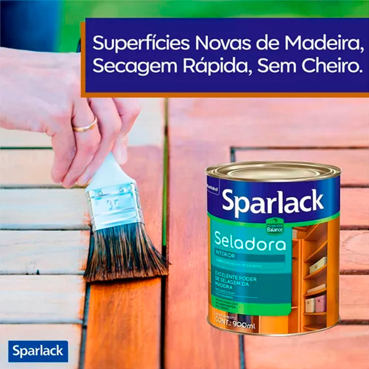 Encontraproduto.com.br - Seladora Base Água Sparlack Acetinado 3,6L