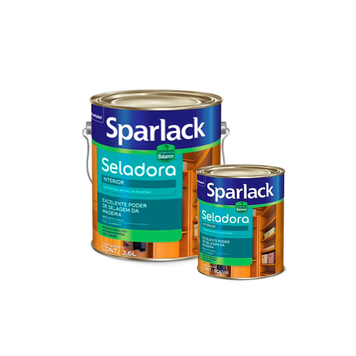 Encontraproduto.com.br - Seladora Base Água Sparlack Acetinado 3,6L