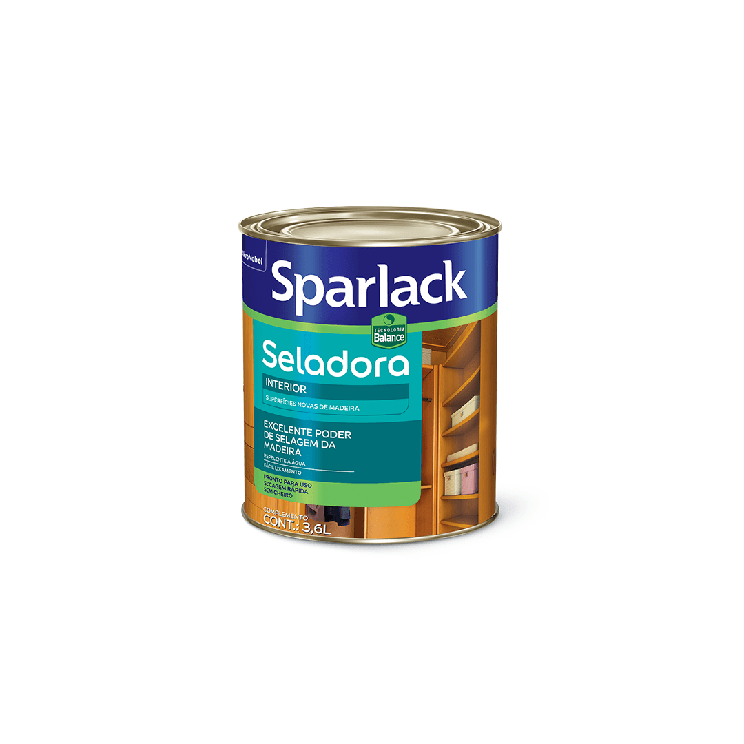 Encontraproduto.com.br - Seladora Base Agua Transparente 0,9l Sparlack