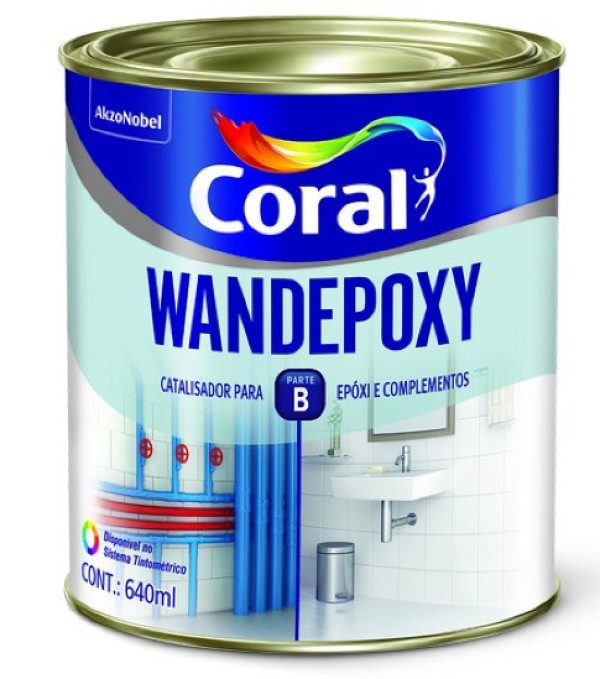 Encontraproduto.com.br - Coral Wandepoxy Catalisador para Fundo 0,9L