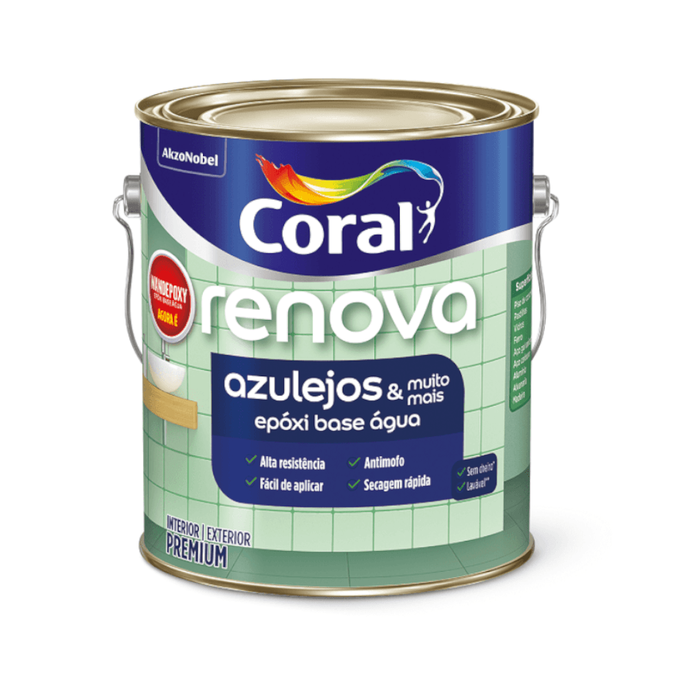 Tinta Epóxi Acetinado Wandepoxy Coral 3,6L