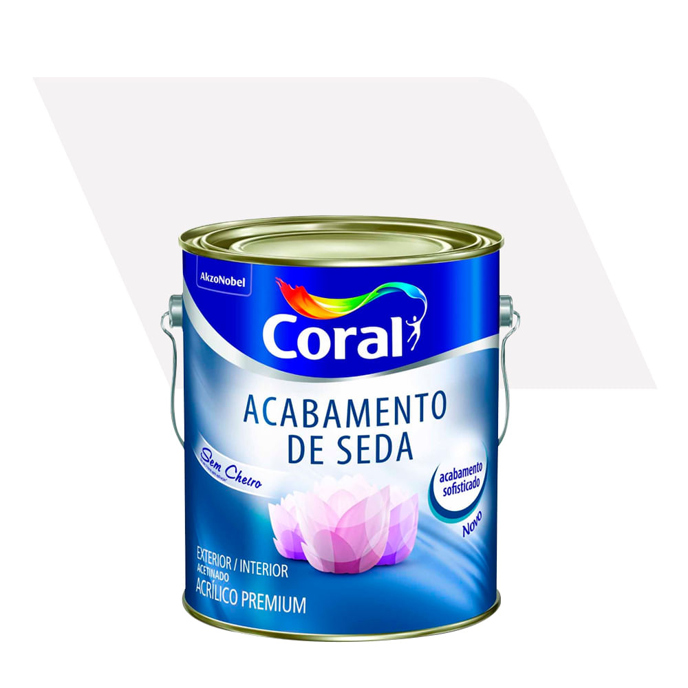 Encontraproduto.com.br - Tinta Acrílica Premium Coral Decora Seda Ac 3,6l Branco