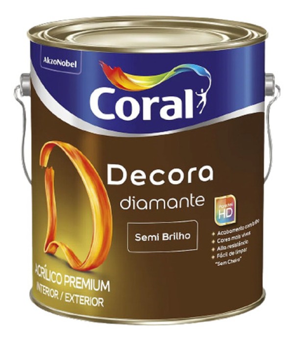 Encontraproduto.com.br - Decora Diamante - Coral