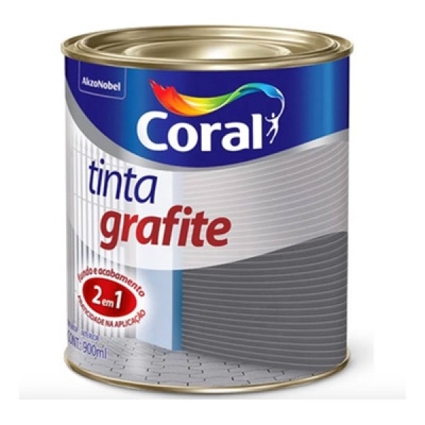 Encontraproduto.com.br - Tinta Esmalte Grafite Coral 900ml