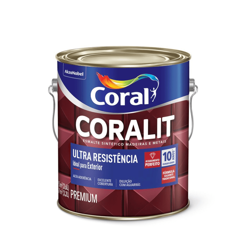 ESMALTE CORALIT AB AM TRATOR 3.6L CORAL