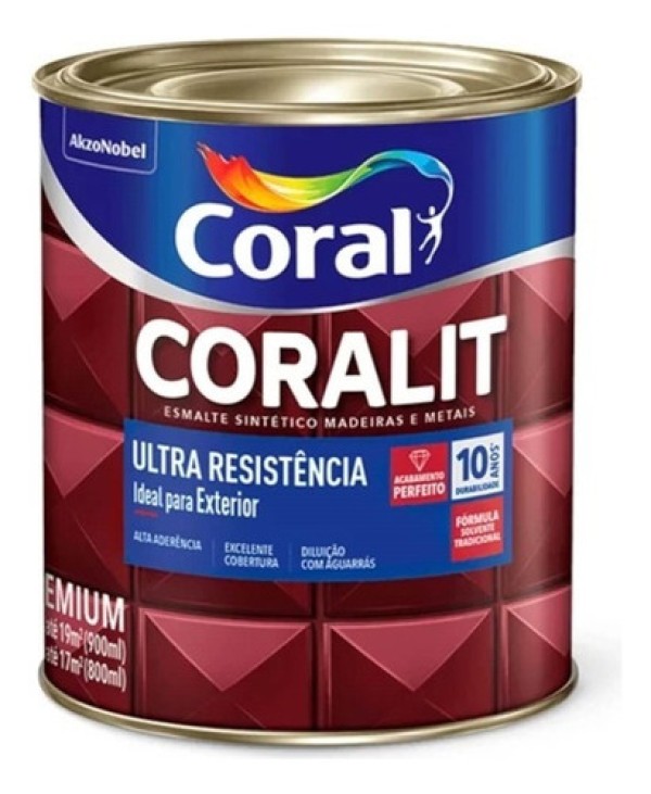 Coralit Ultra Resistência Alto Brilho - Coral 3,6L
