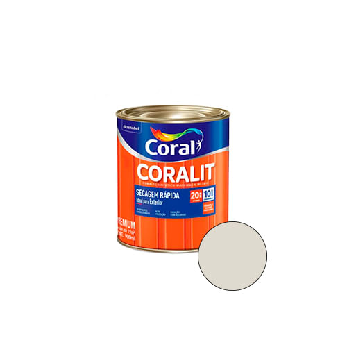 Encontraproduto.com.br - Esmalte Coral Coralit Secagem Rápida Acetinado 900ml - Coral