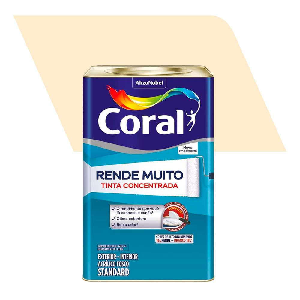 Encontraproduto.com.br - Tinta Rende Muito Areia 16L Coral