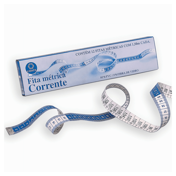 Encontraproduto.com.br - Fita Métrica 1,50m - Coats Corrente