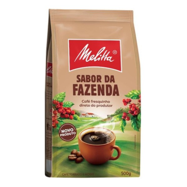 Café Melitta Sabor da Fazenda Vácuo Extra-Forte 500g