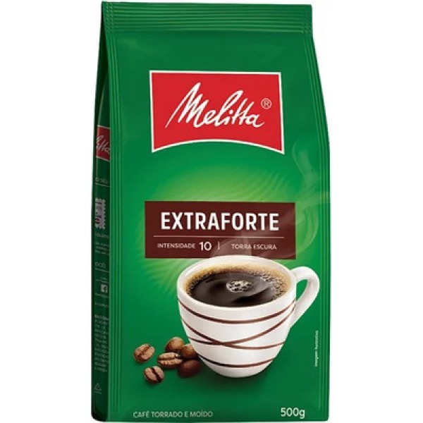 Encontraproduto.com.br - Café em Pó Melitta Torrado e Moído Extraforte Pacote 250g