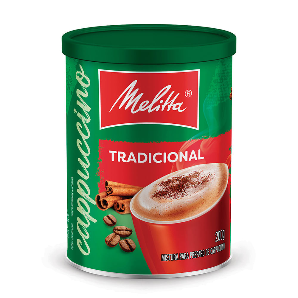 Café Solúvel Melitta Cappuccino Tradicional 200g