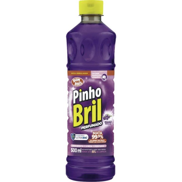 Desinfetante Pinho Bril Lavanda Frasco com 500ml