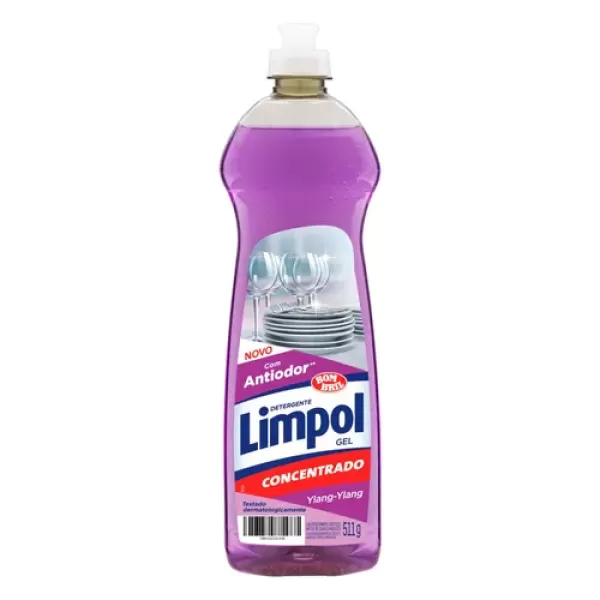 Encontraproduto.com.br - Detergente para Louças Gel Limpol Ylang-Ylang 511g