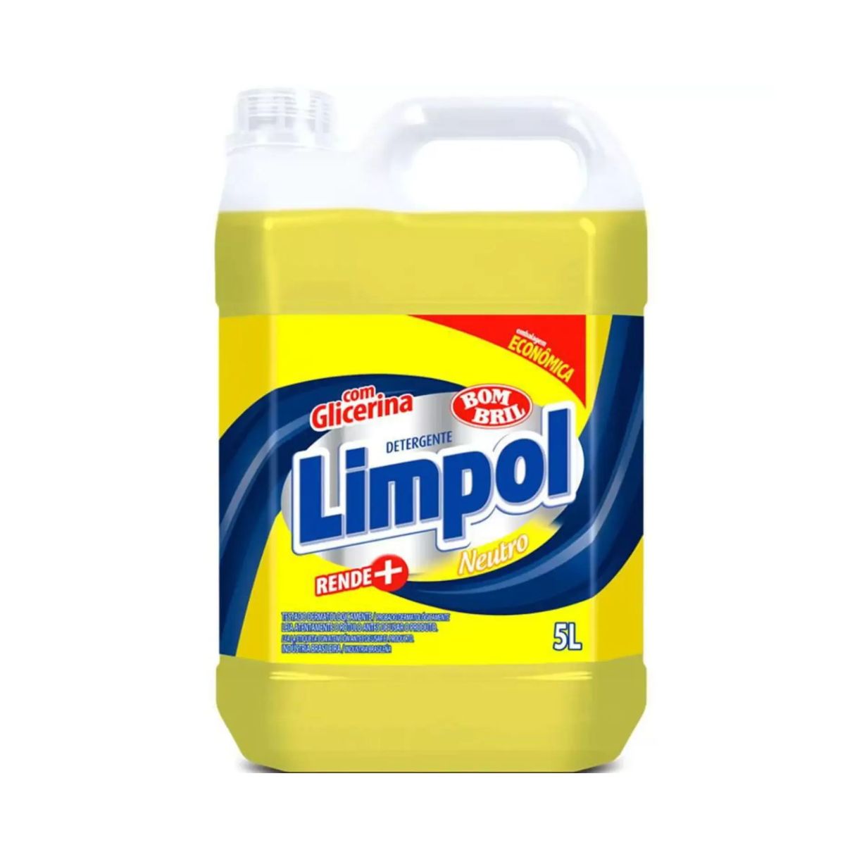 Encontraproduto.com.br - Detergente Líquido Limpol Neutro Bombona com 5L