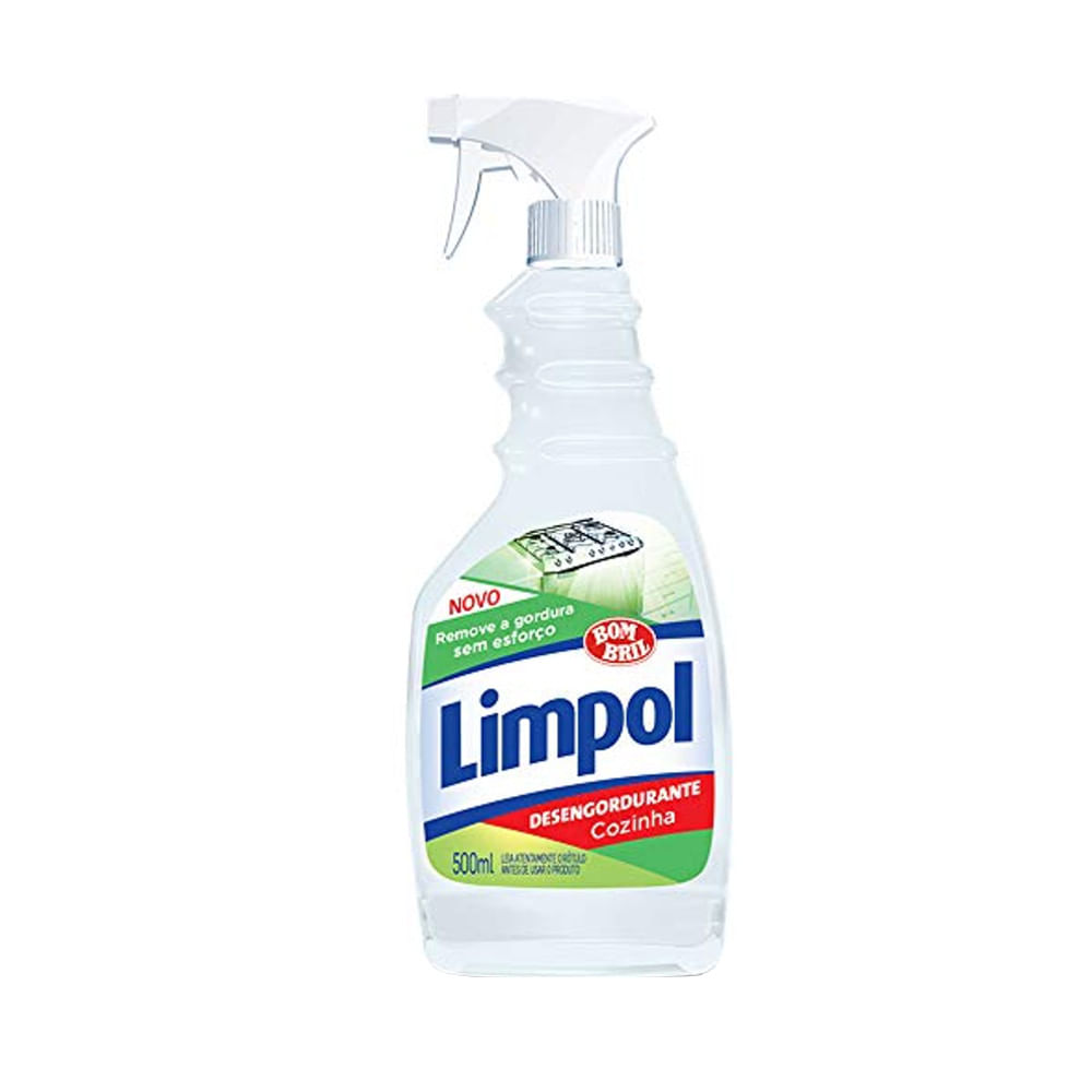 Encontraproduto.com.br - Limpador Desengordurante Cozinha Limpol 500Ml