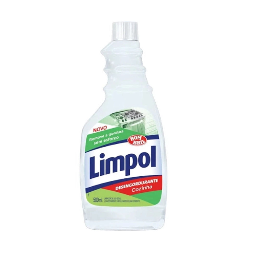 Encontraproduto.com.br - Desengordurante Cozinha Limpol Refil 500mL