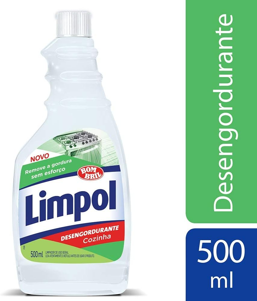 Encontraproduto.com.br - Desengordurante Cozinha Limpol Refil 500mL