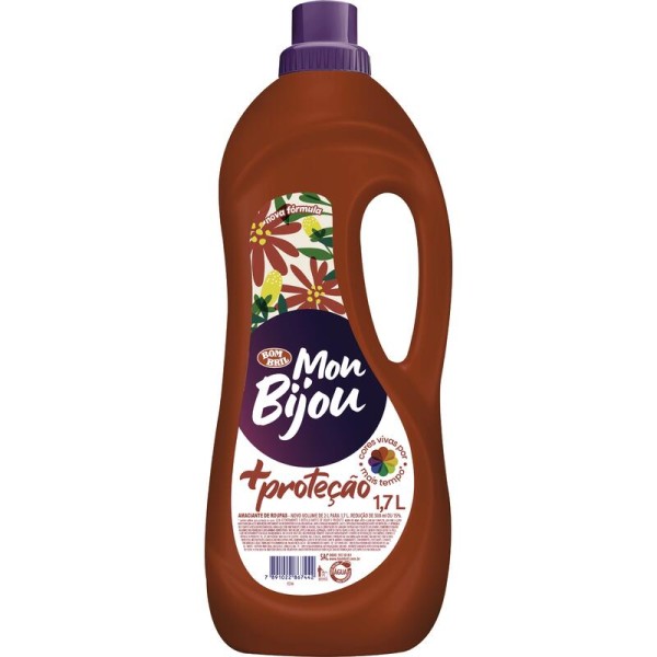 Encontraproduto.com.br - Amaciante para Roupas Mon Bijou +Proteção 1,7 Litro