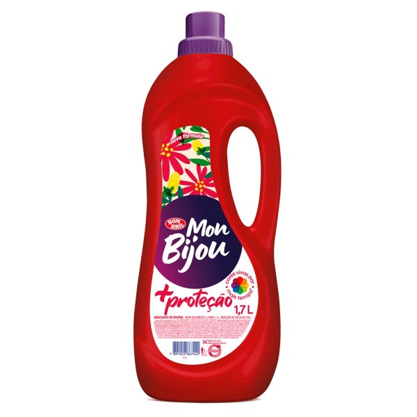 Encontraproduto.com.br - Amaciante para Roupas Mon Bijou +Proteção 1,7 Litro