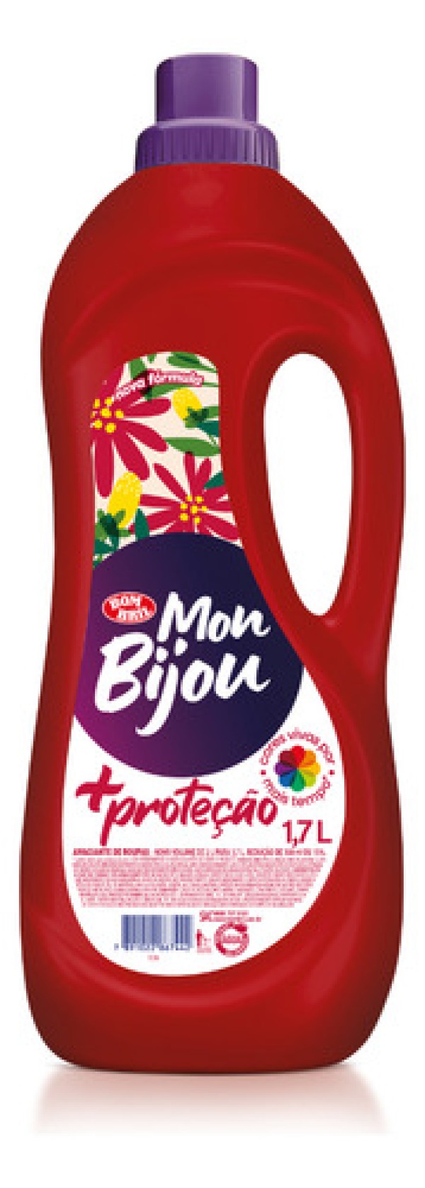 Encontraproduto.com.br - Amaciante para Roupas Mon Bijou +Proteção 1,7 Litro