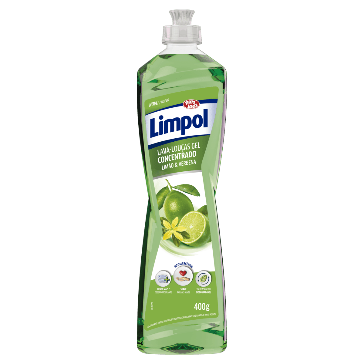 Encontraproduto.com.br - Detergente Gel Limpol Limão E Verbena 400g