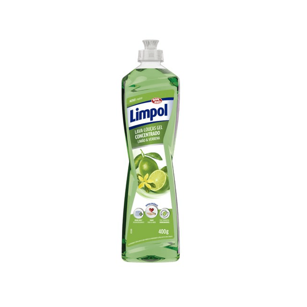 Encontraproduto.com.br - Detergente Gel Limpol Limão E Verbena 400g