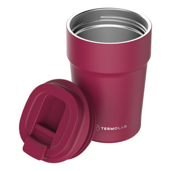 Copo Térmico Uniq Rosa Cyber 380ml Termolar