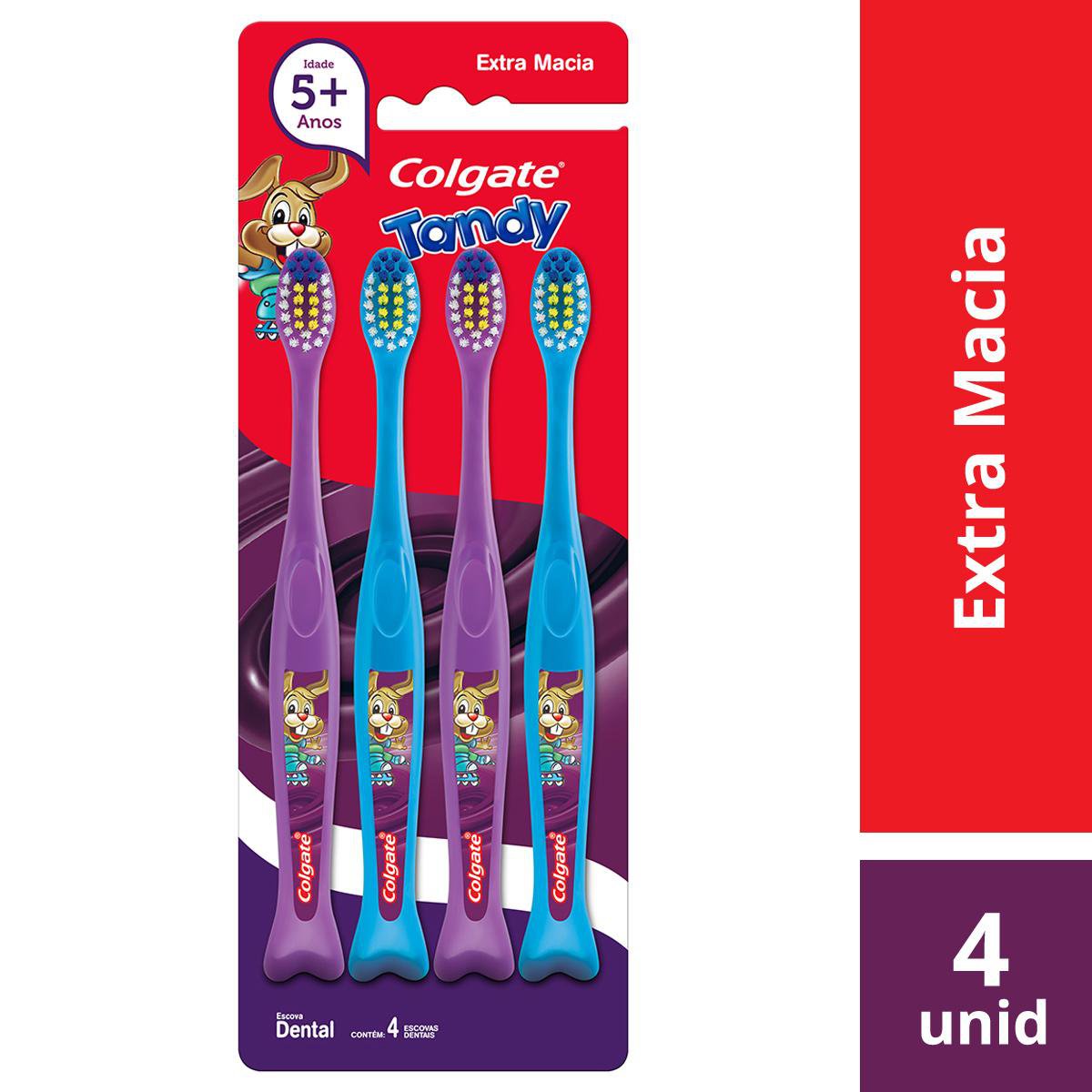Encontraproduto.com.br - ESCOVA DENT COLGATE TANDY KIDS C/4