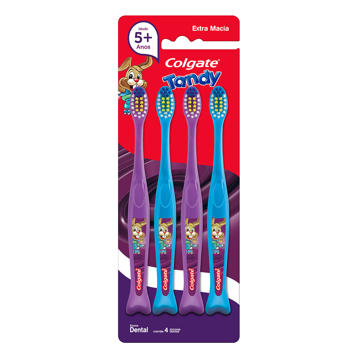Encontraproduto.com.br - ESCOVA DENT COLGATE TANDY KIDS C/4