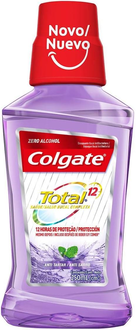 Encontraproduto.com.br - Enxaguante Bucal Colgate Total 12 Anti Tartaro Zero Álcool 250ml