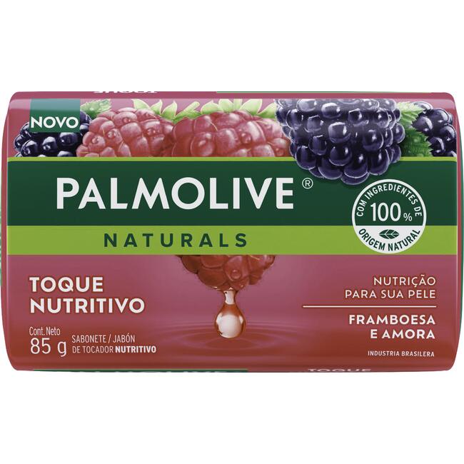Encontraproduto.com.br - Sabonete em Barra Palmolive Naturals Segredo Sedutor c/ Framboesa e Turmalina  85g