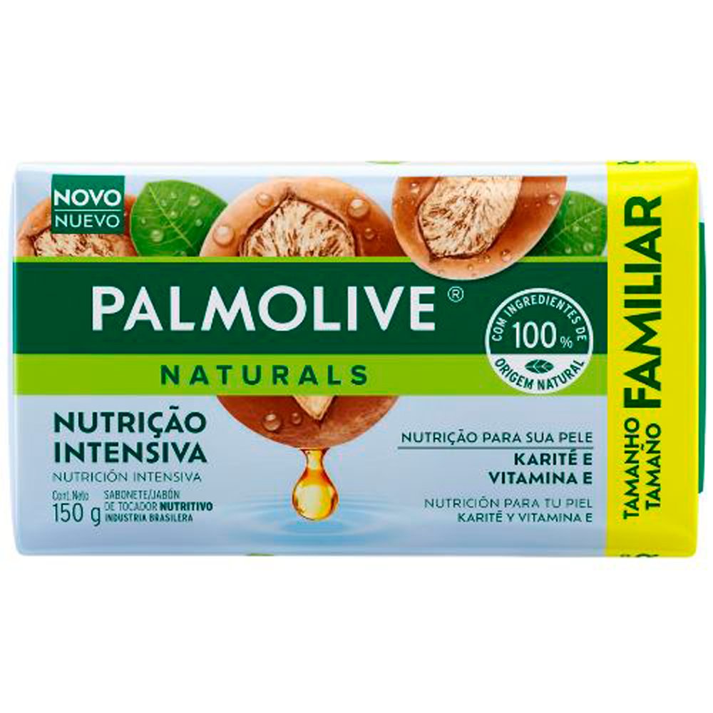 Encontraproduto.com.br - Sabonete em Barra Hidratação Intensiva Karité Palmolive Naturals Envoltório 150g