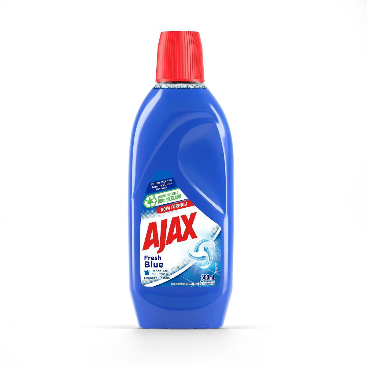 Encontraproduto.com.br - Limpador de Uso Geral Limpeza Pesada Fresh Blue Ajax Frasco 500ml